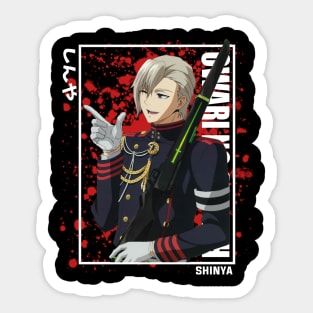 Shinya Hīragi - Owari no Seraph Sticker